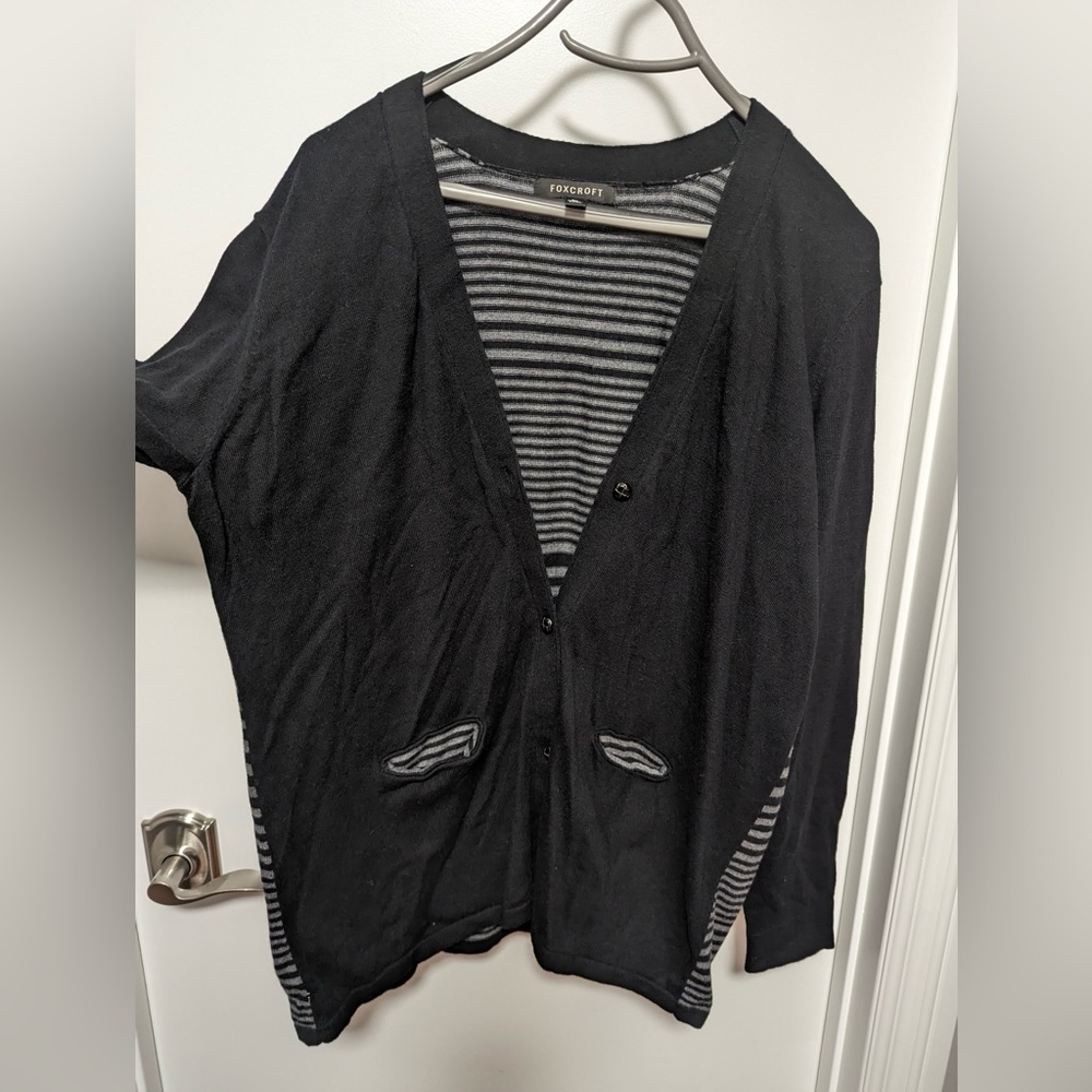 Foxcroft cardigan sweater